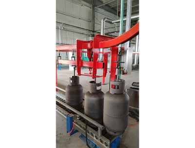 喷涂流水线自动上下件装置